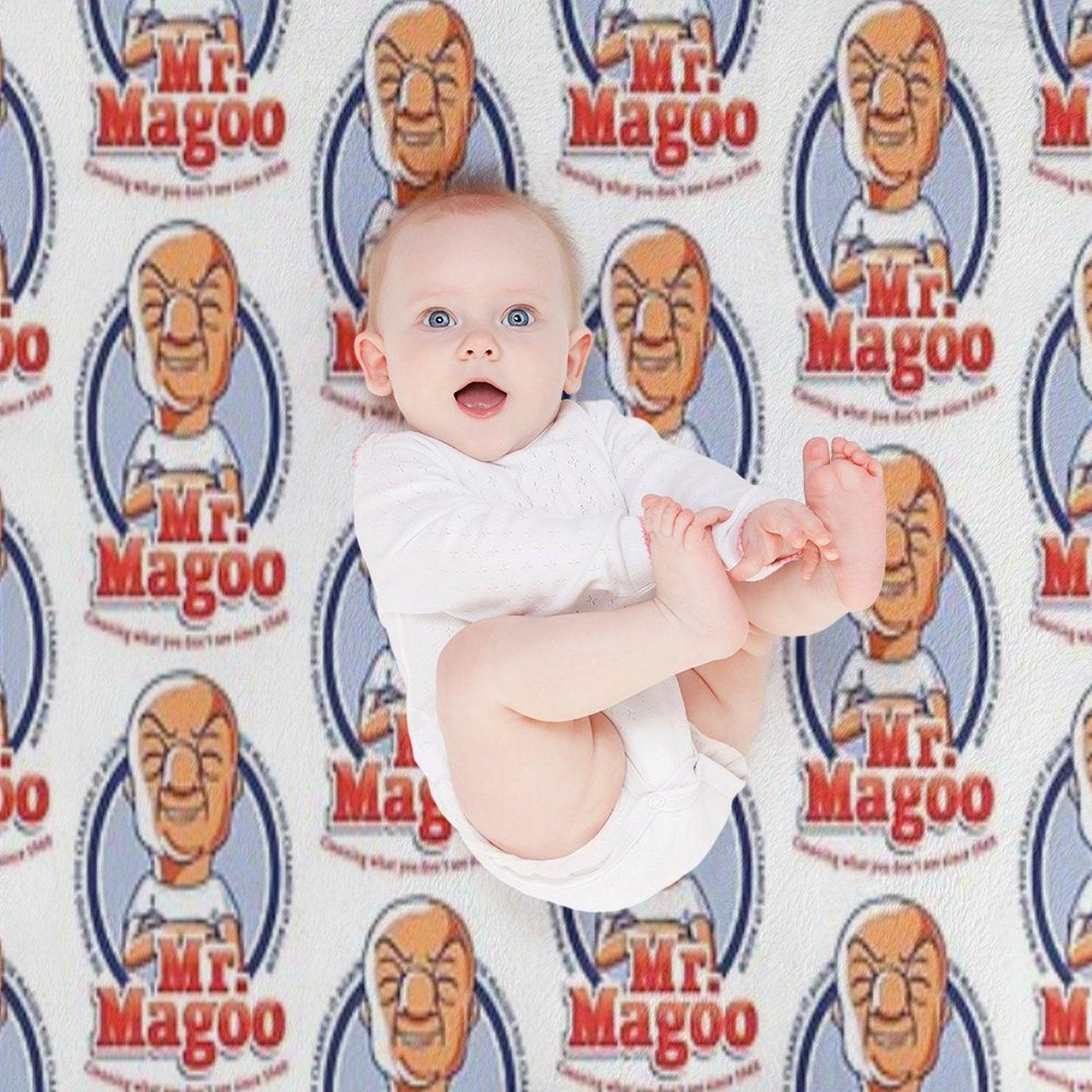 Mr. Magoo As Mr. Clean Throw Blanket