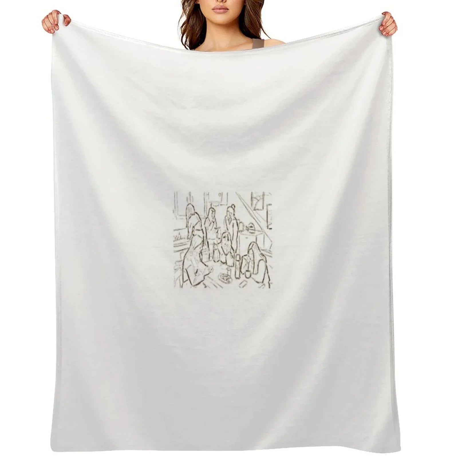 Wake Up Throw Blanket