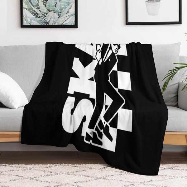 SKA Machine-washable Throw Blanket
