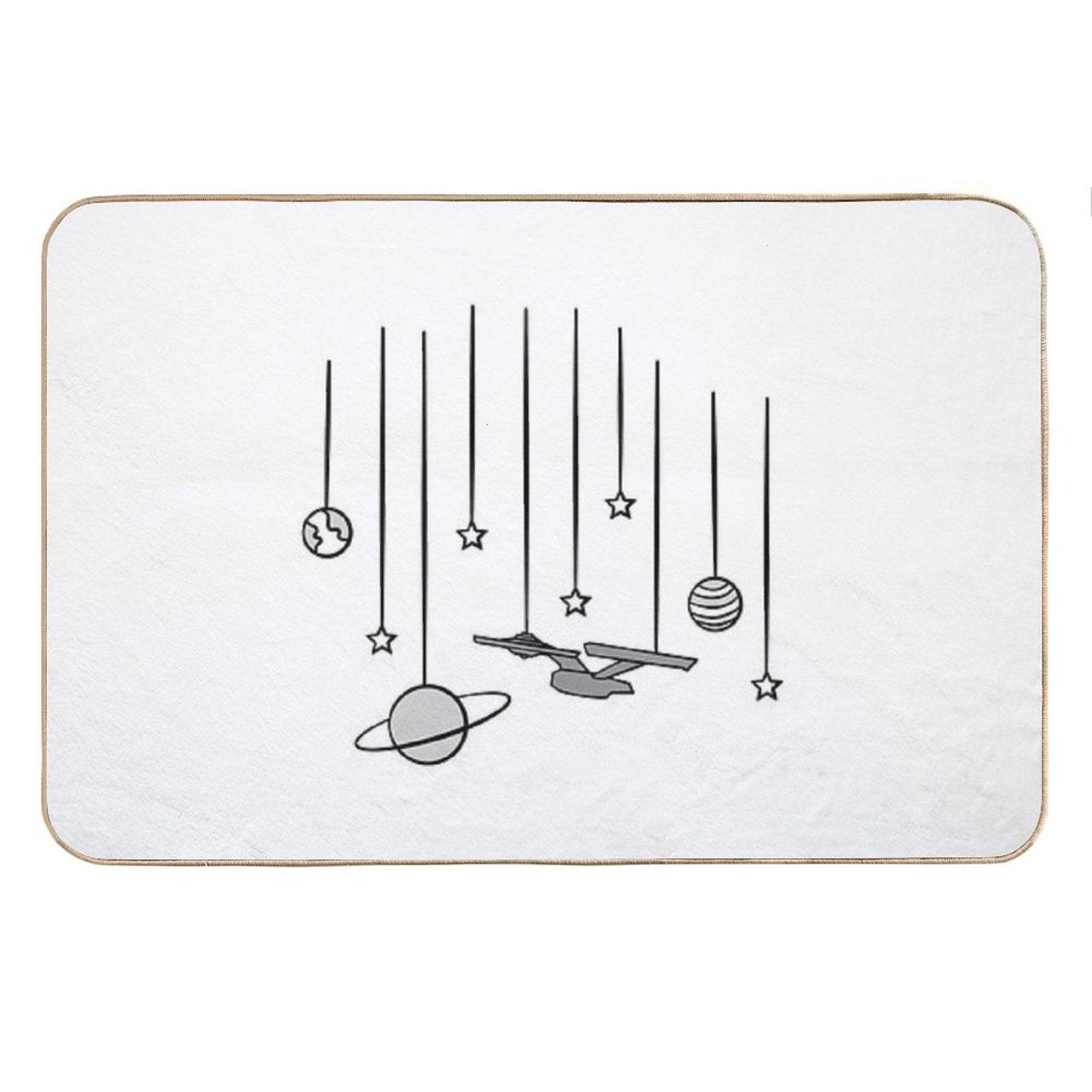 Star Trek USS Enterprise Bath Mat