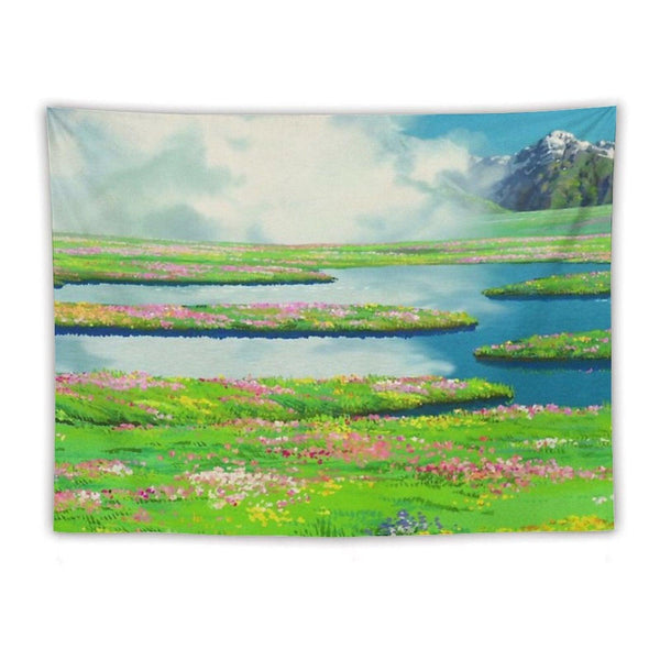 Anime Landscape Tapestry