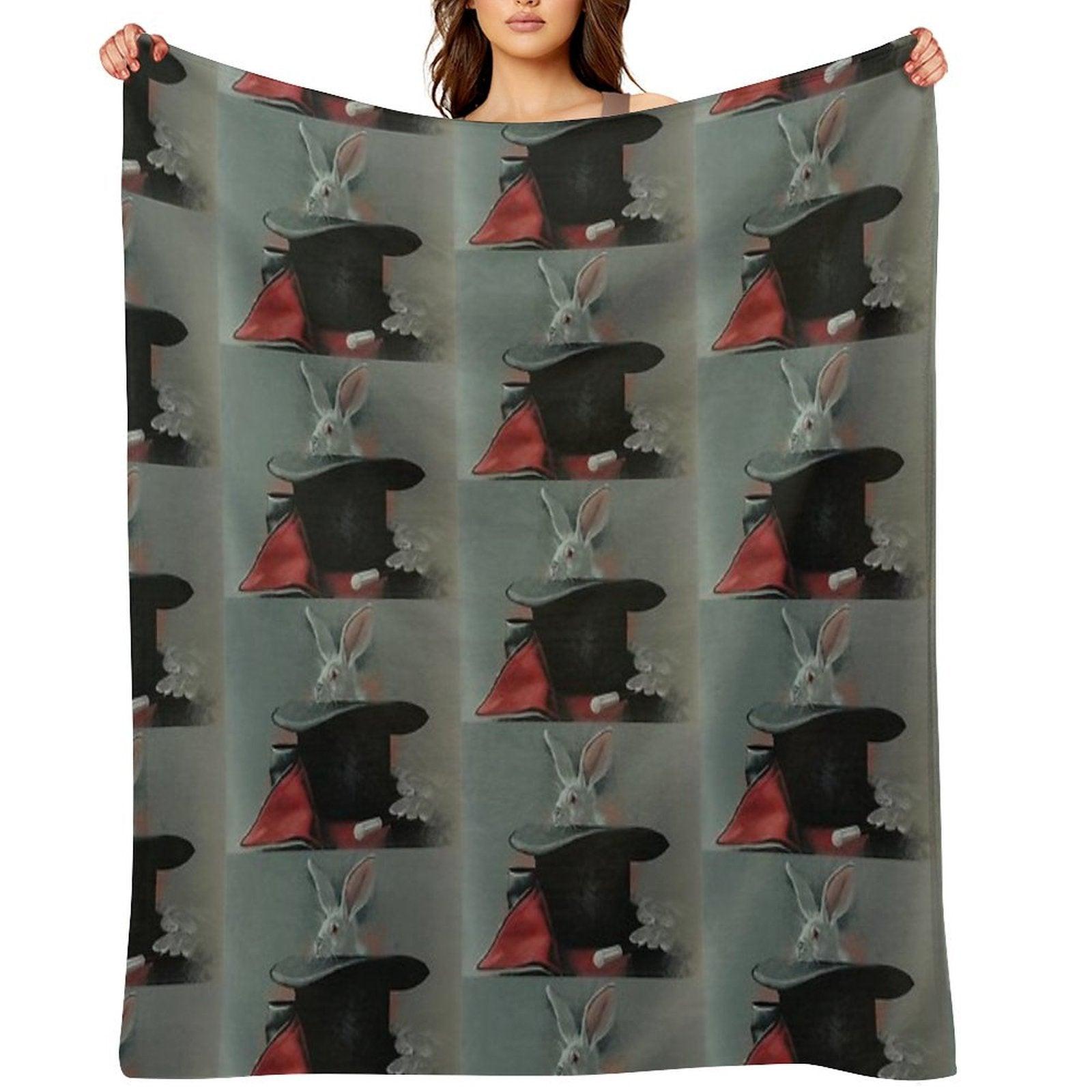 The Magician's Wares Throw Blanket