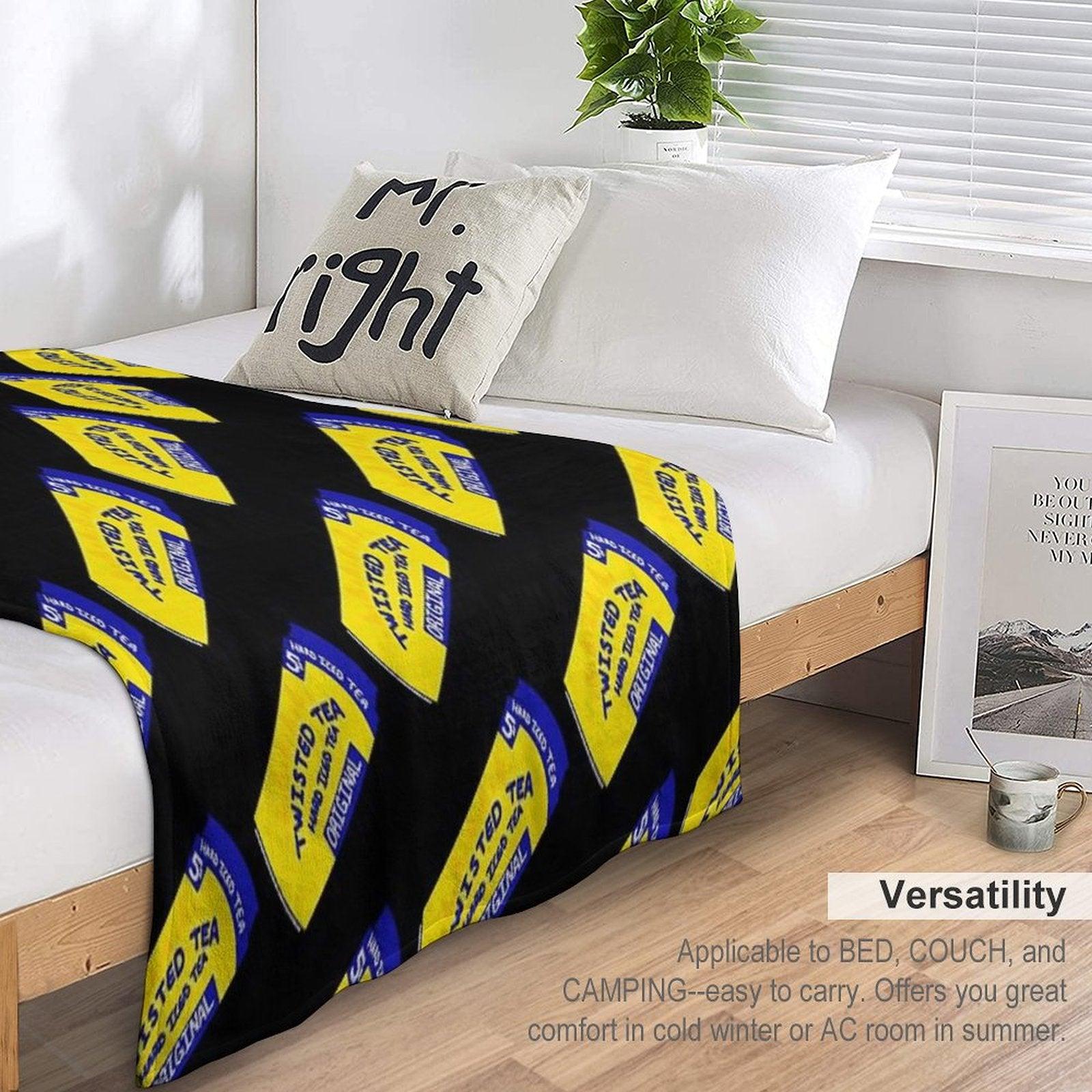 Twisted Tea Throw Blanket