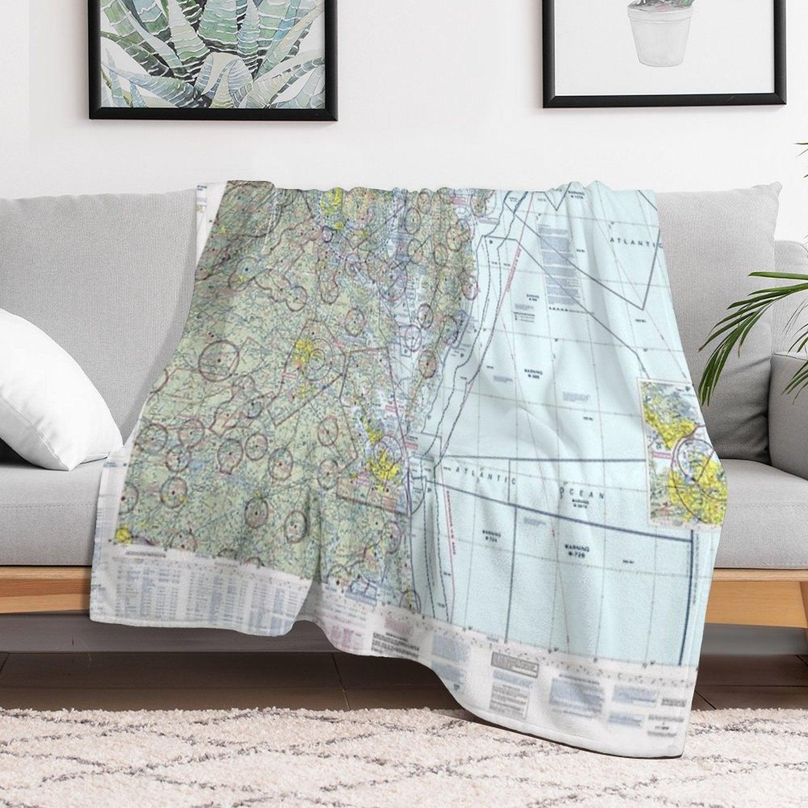 Wash DC Sectional Throw Blanket