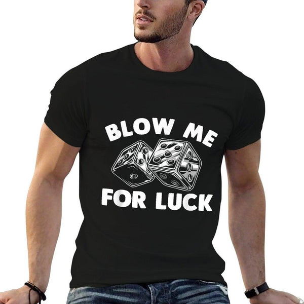 Funny Dice Design For Men Women Gambling Dice Casino Lovers T-Shirt