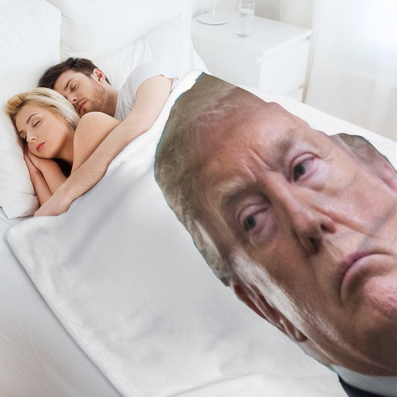 Trump Throw Blanket