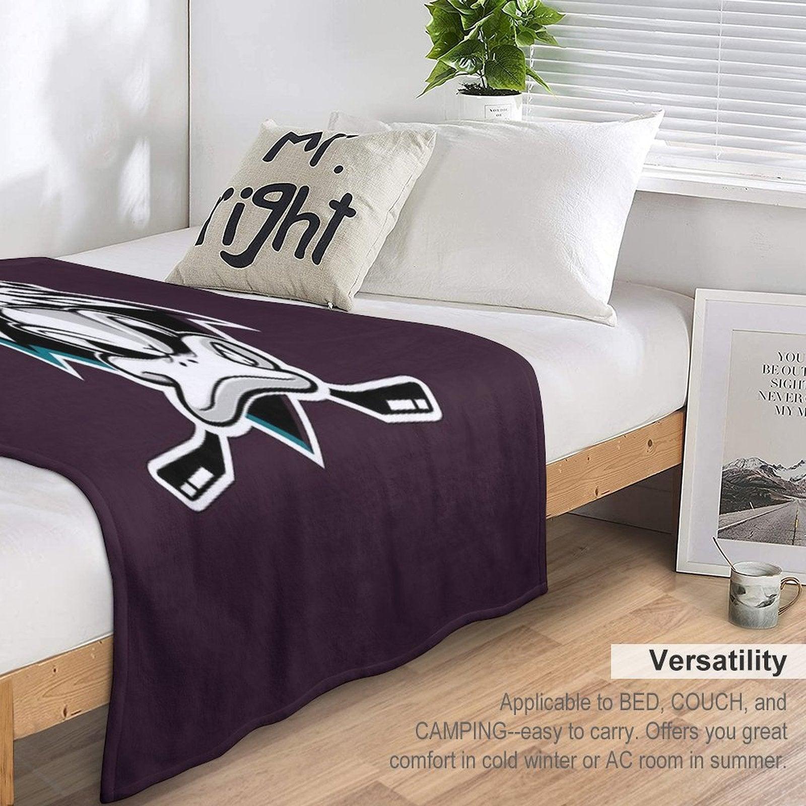 The Mighty Ducks Game Changers Throw Blanket