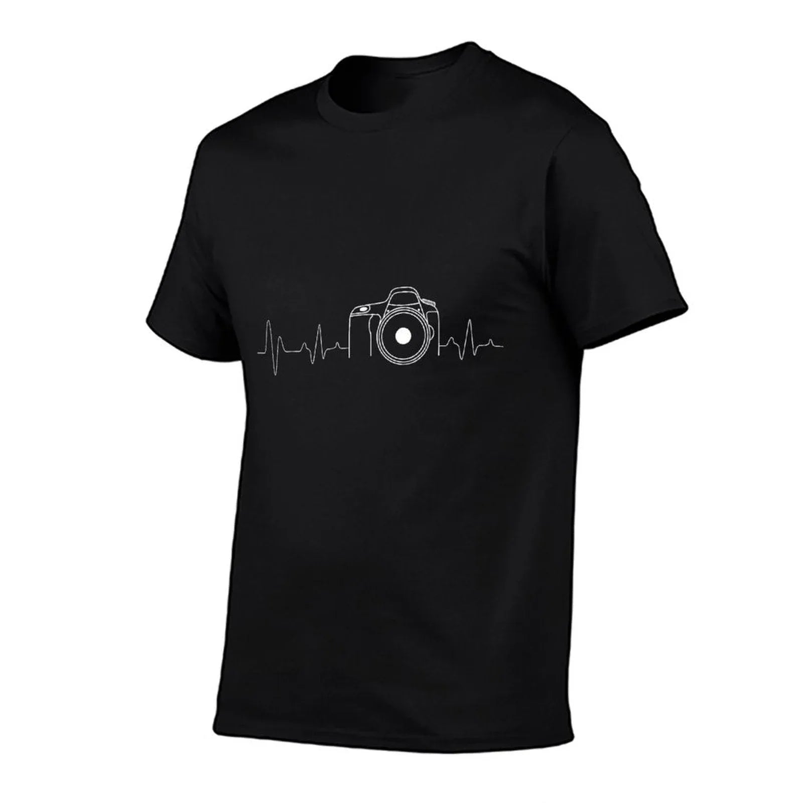 Photographer Gift Idea HeartBeat Photography Camera T-Shirt