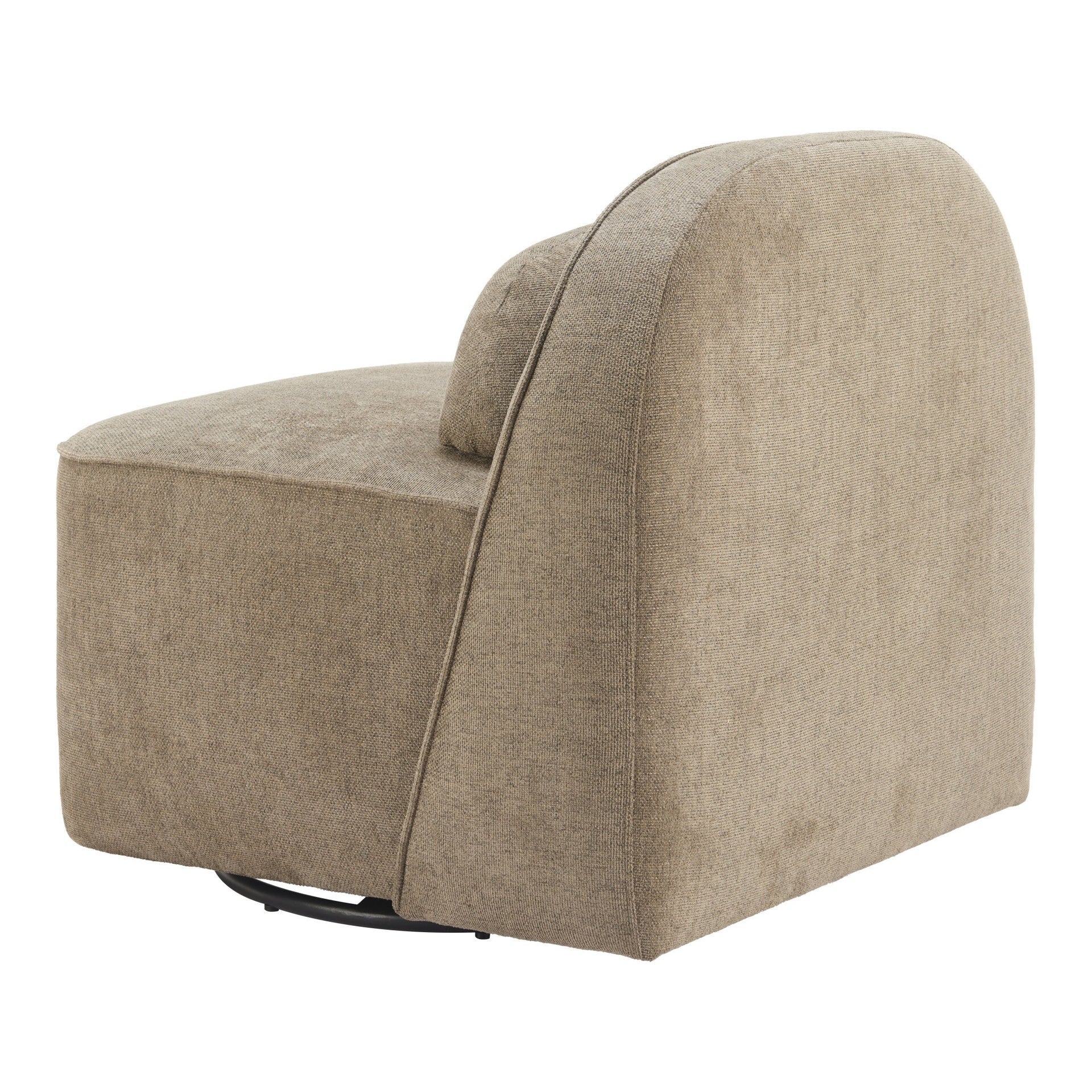 Kakao Swivel Chair Olive Brown