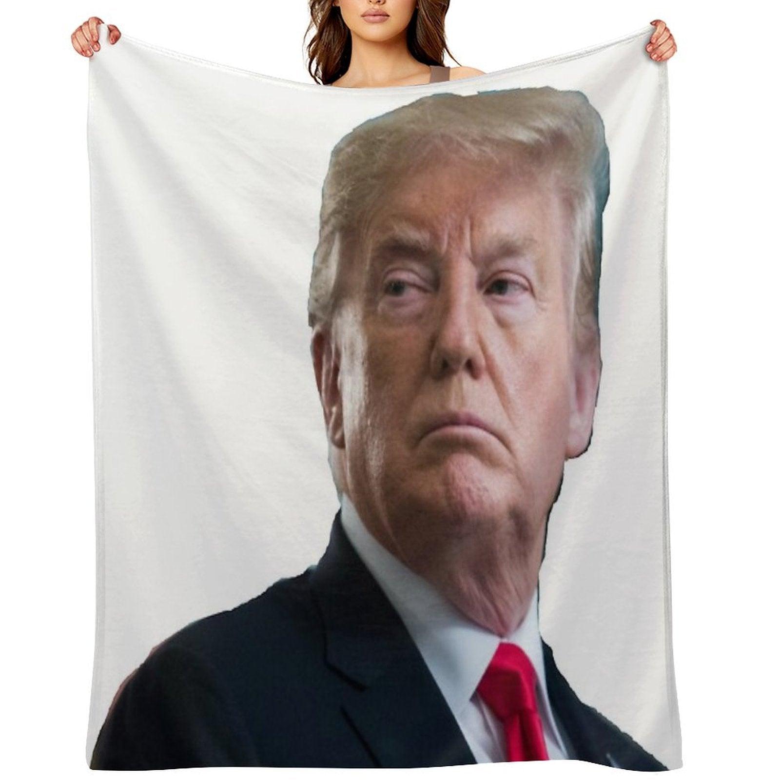 Trump Throw Blanket