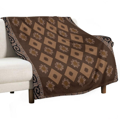 Decorative Abstract Design Multi-functional Throw Blanket