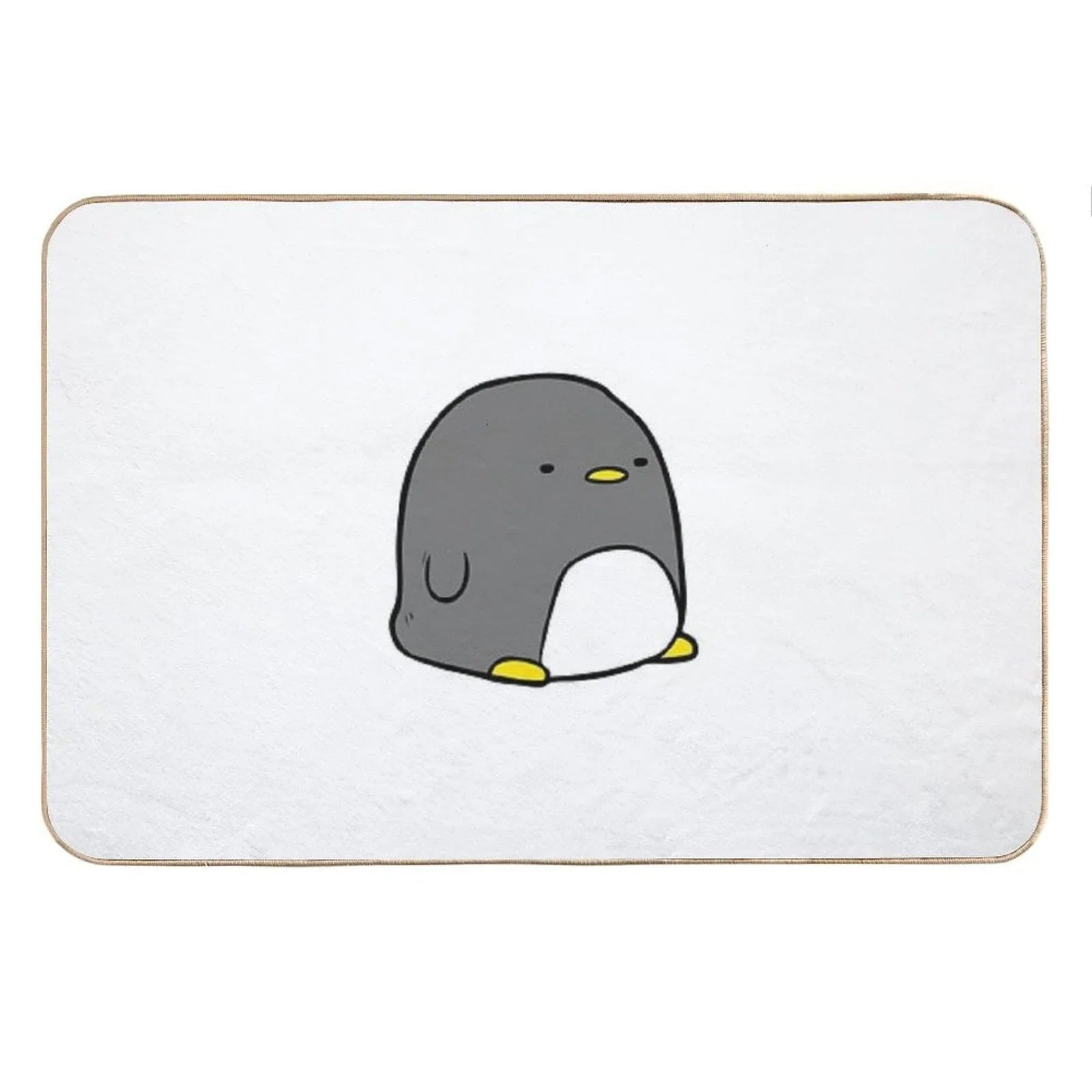 Cute Cuddly Penguin Bath Mat