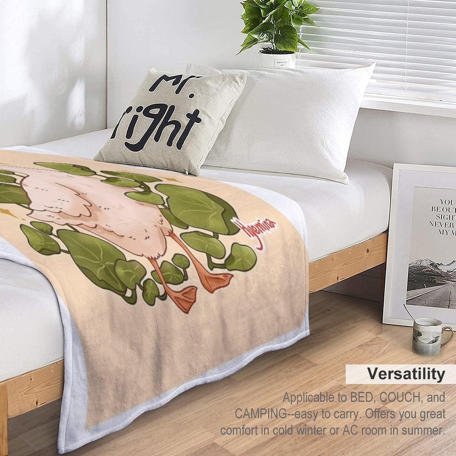 Plant Goose Throw Blanket