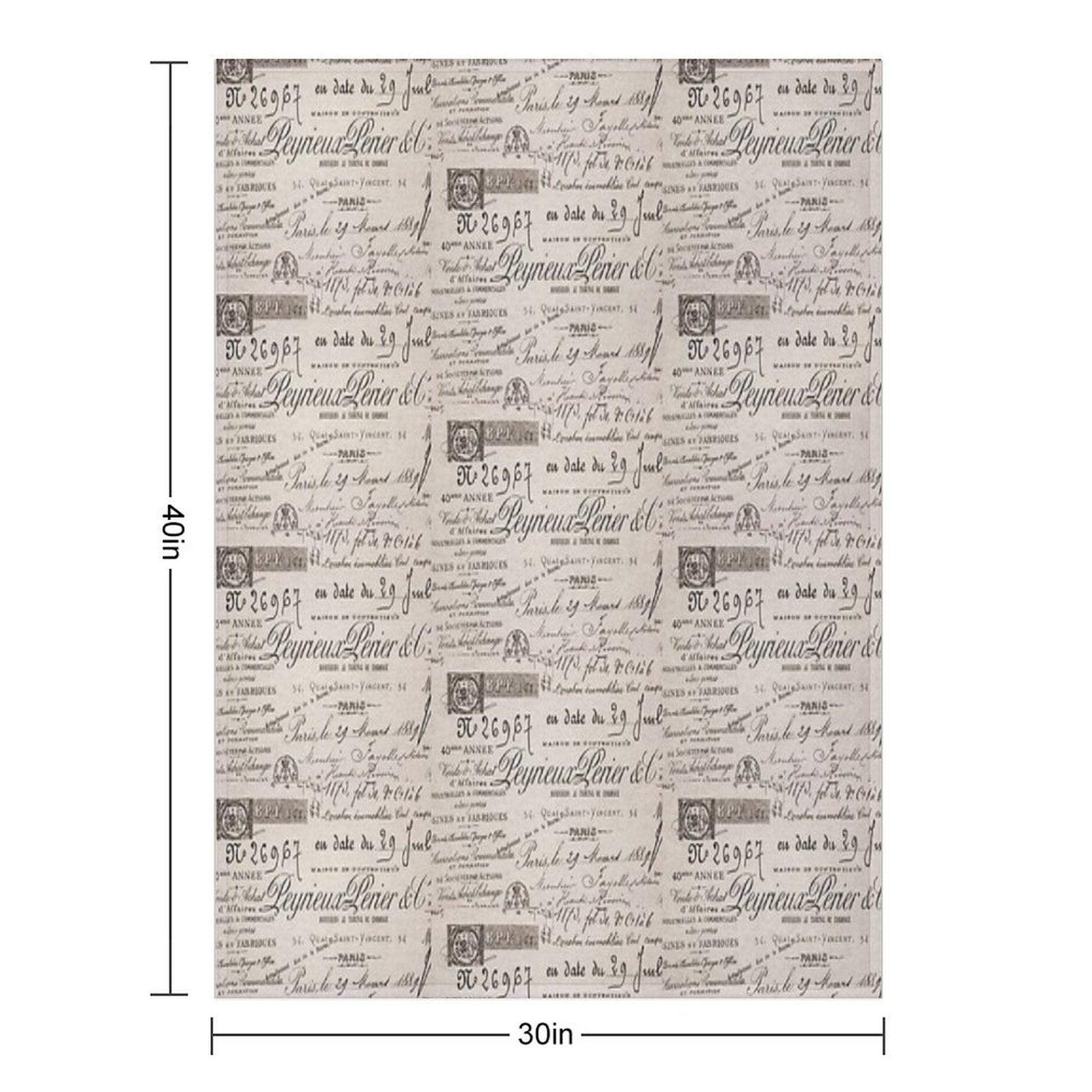Parisan Throw Blanket
