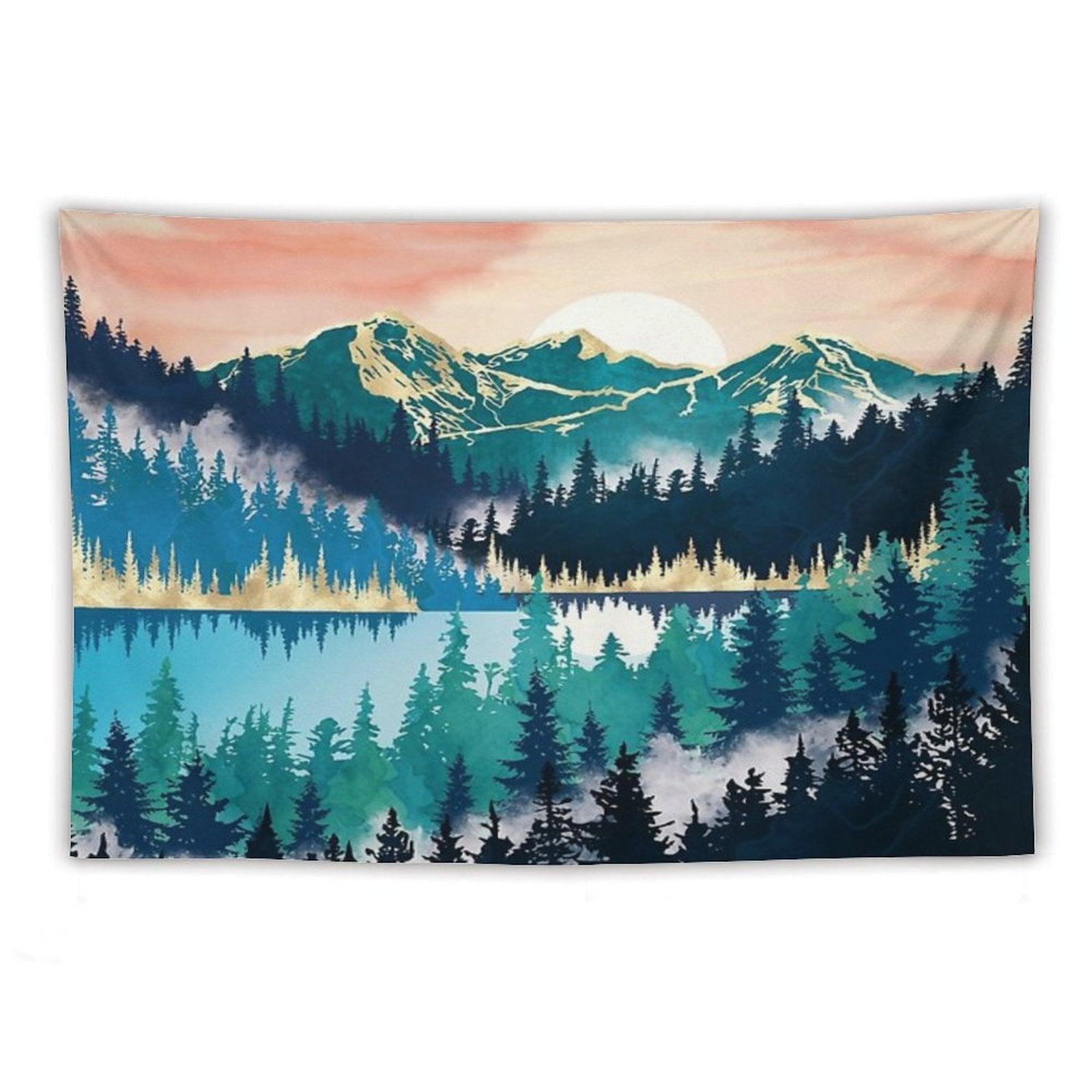 Lake Mist Tapestry