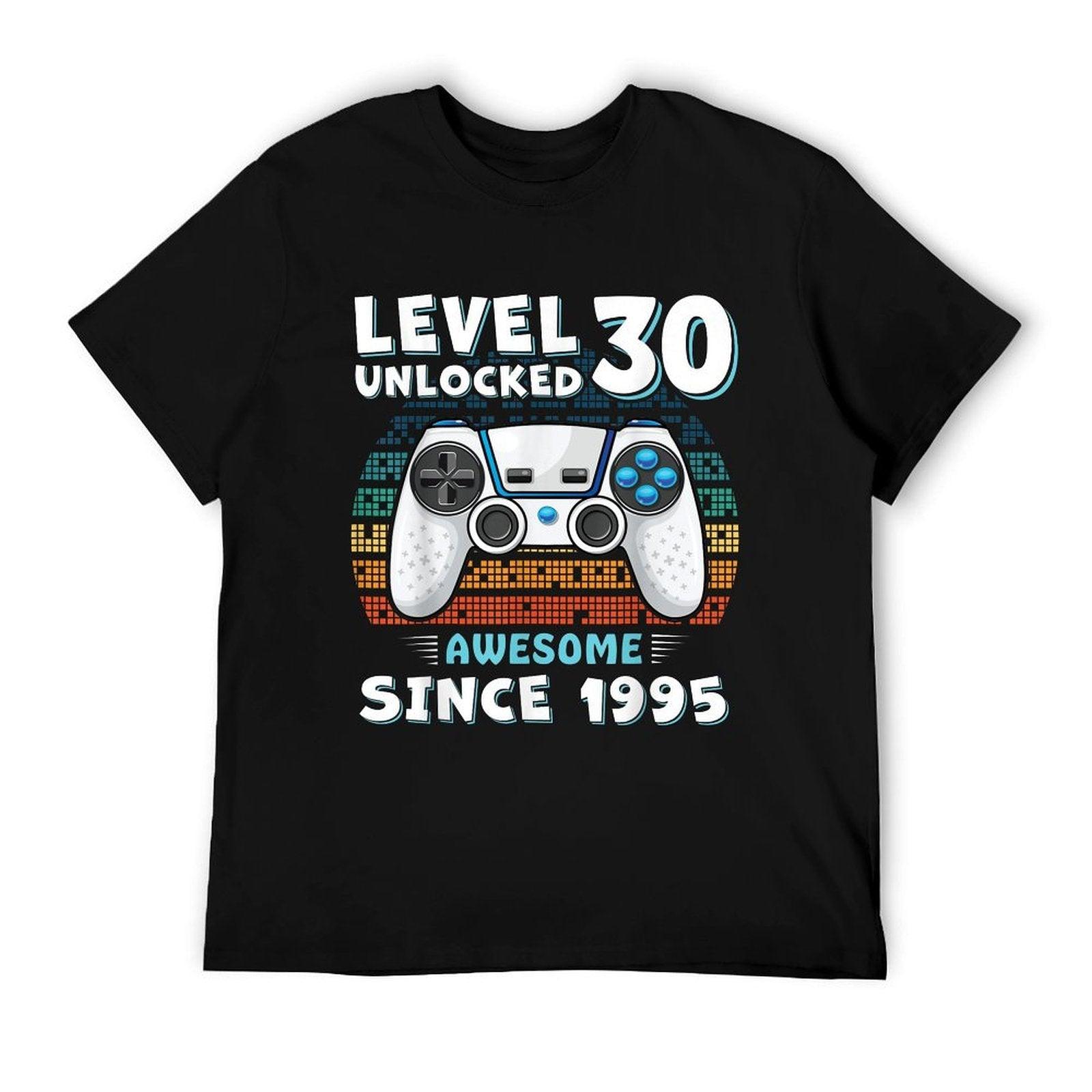 30 Year Birthday Decorations Men Gag 30yr 1995 30th Birthday T-Shirt