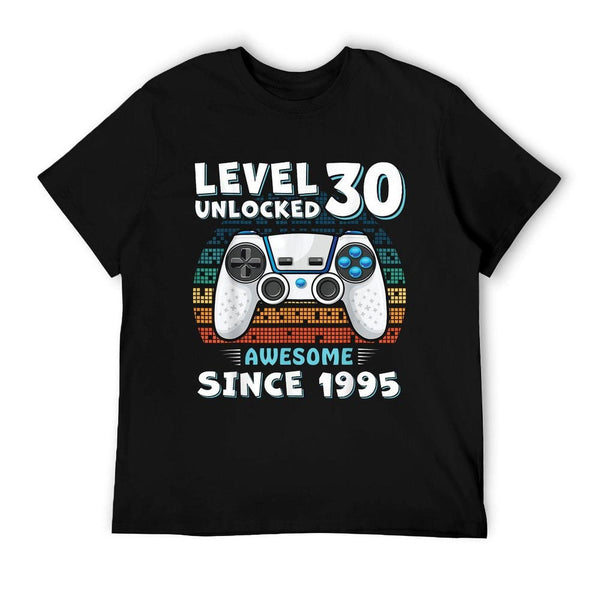 30 Year Birthday Decorations Men Gag 30yr 1995 30th Birthday T-Shirt