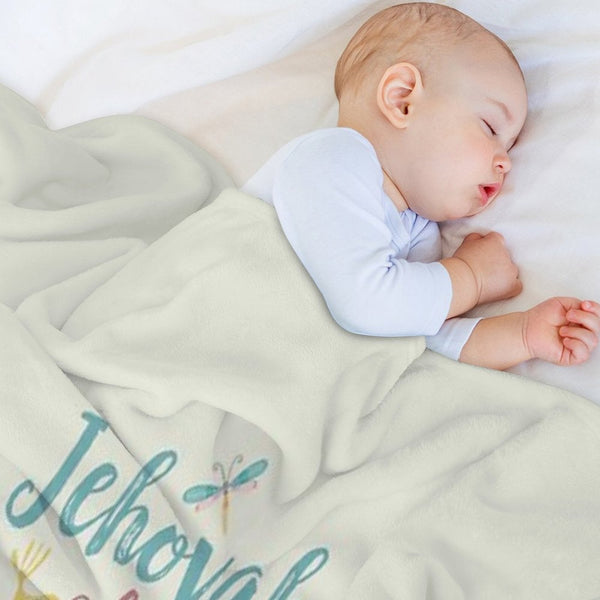 Jehovah Loves You Beary Much Comfort Throw Blanket