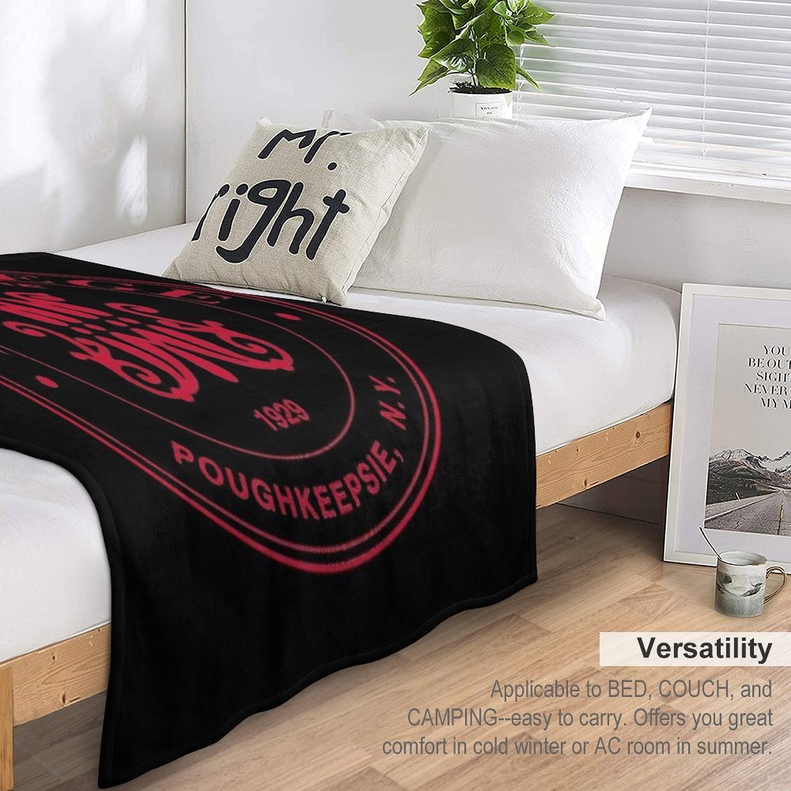 Logo Marist College Durable Throw Blanket