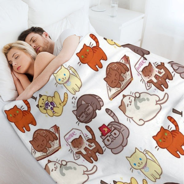 Kitty Falls Lightweight Throw Blanket