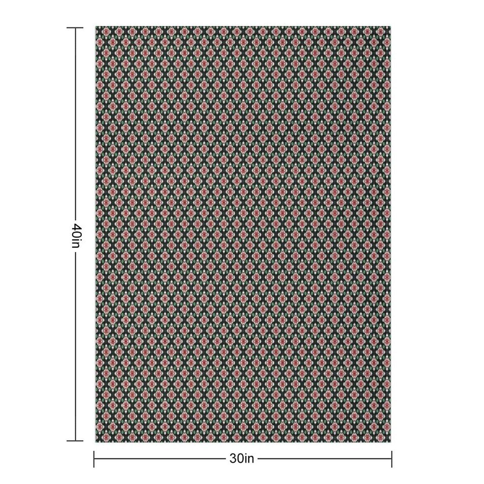 Earth Tones Wild Tiered Diamonds Throw Blanket