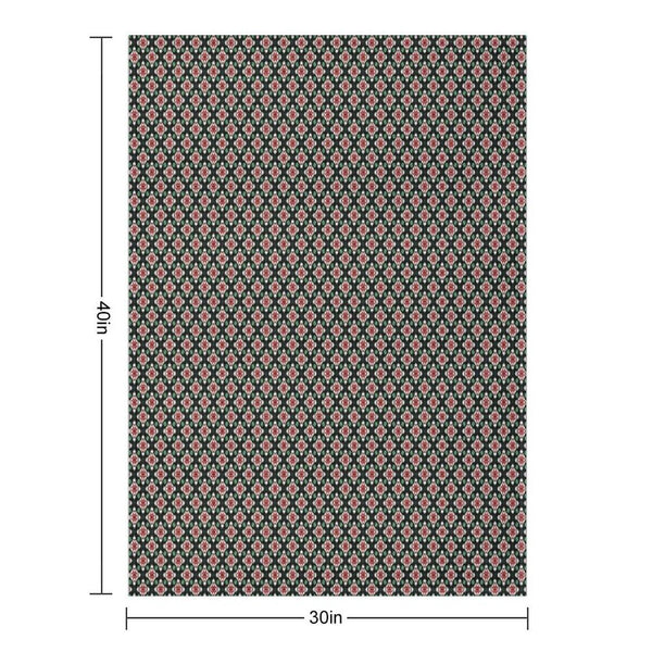 Earth Tones Wild Tiered Diamonds Throw Blanket