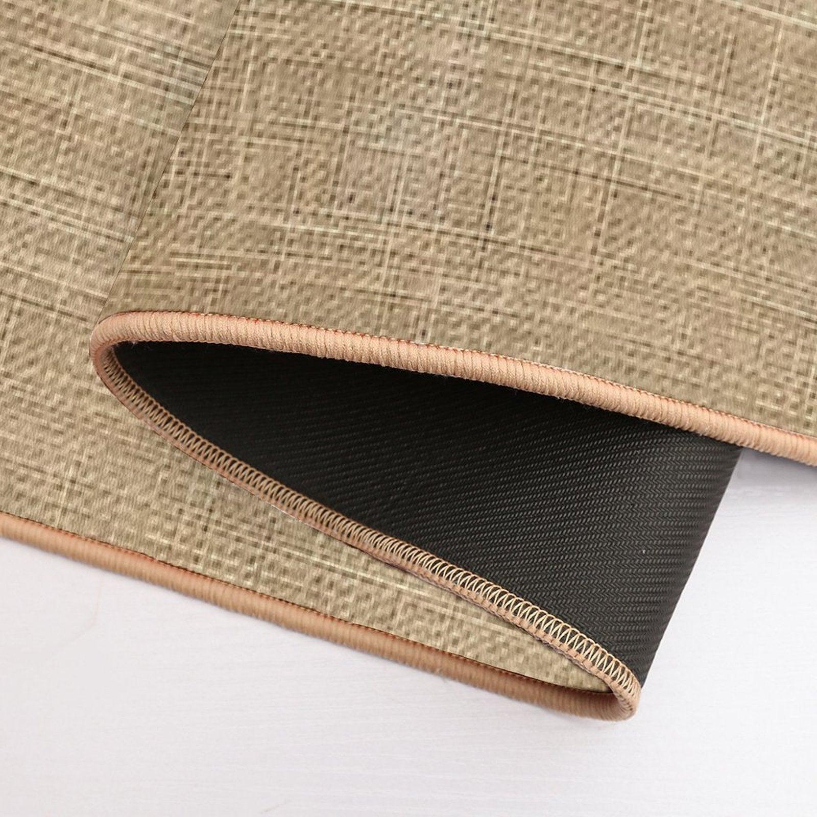 Natural Fabric Texture  Dirt-Trapping Bath Mat