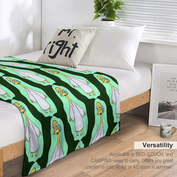 I Bring You Peace Active Plush Throw Blanket