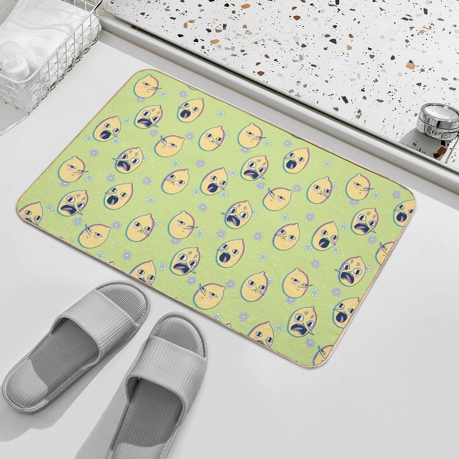 Earl of Lemongrab (Adventure Time)  Multi-Purpose Bath Mat
