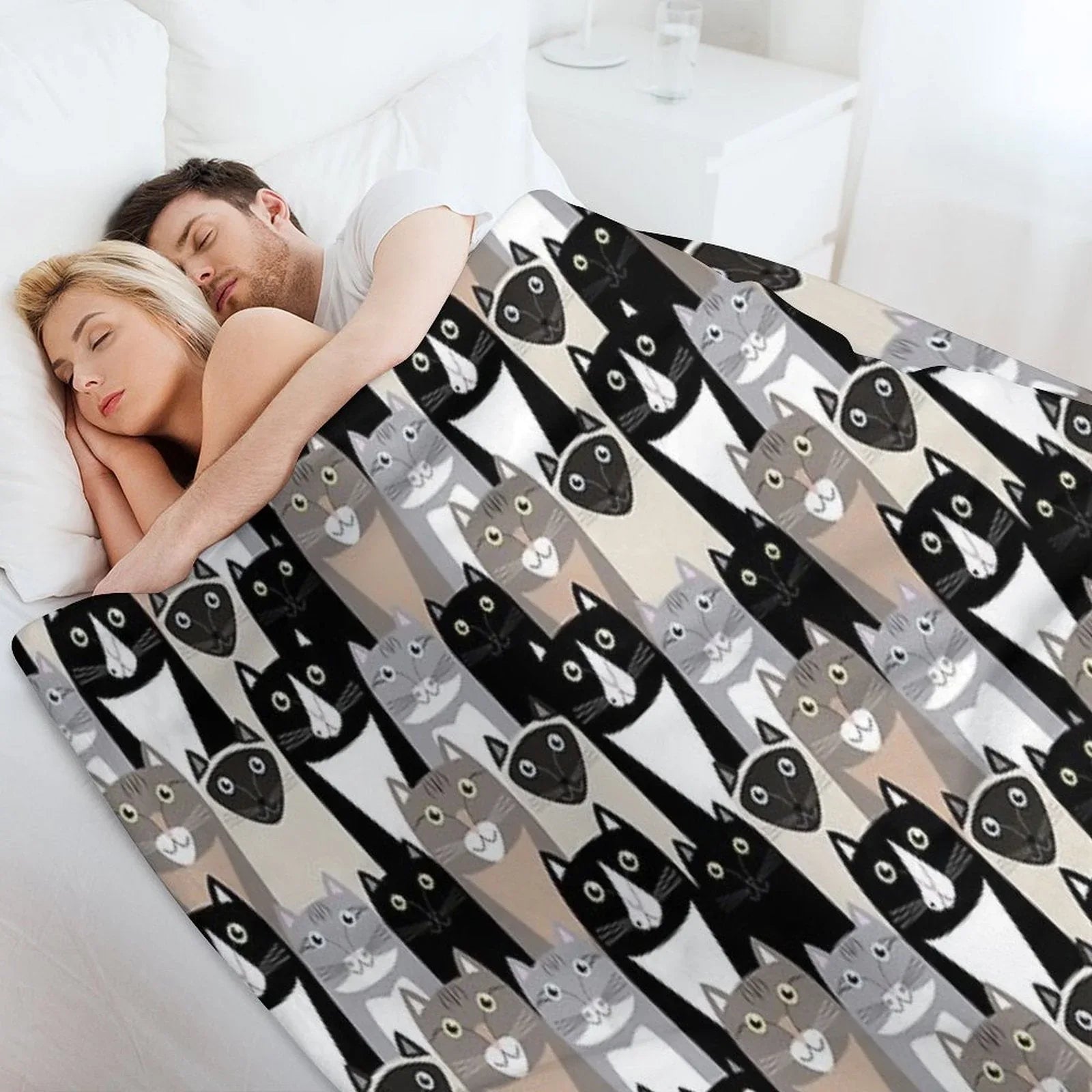 Cats #1 Throw Blanket