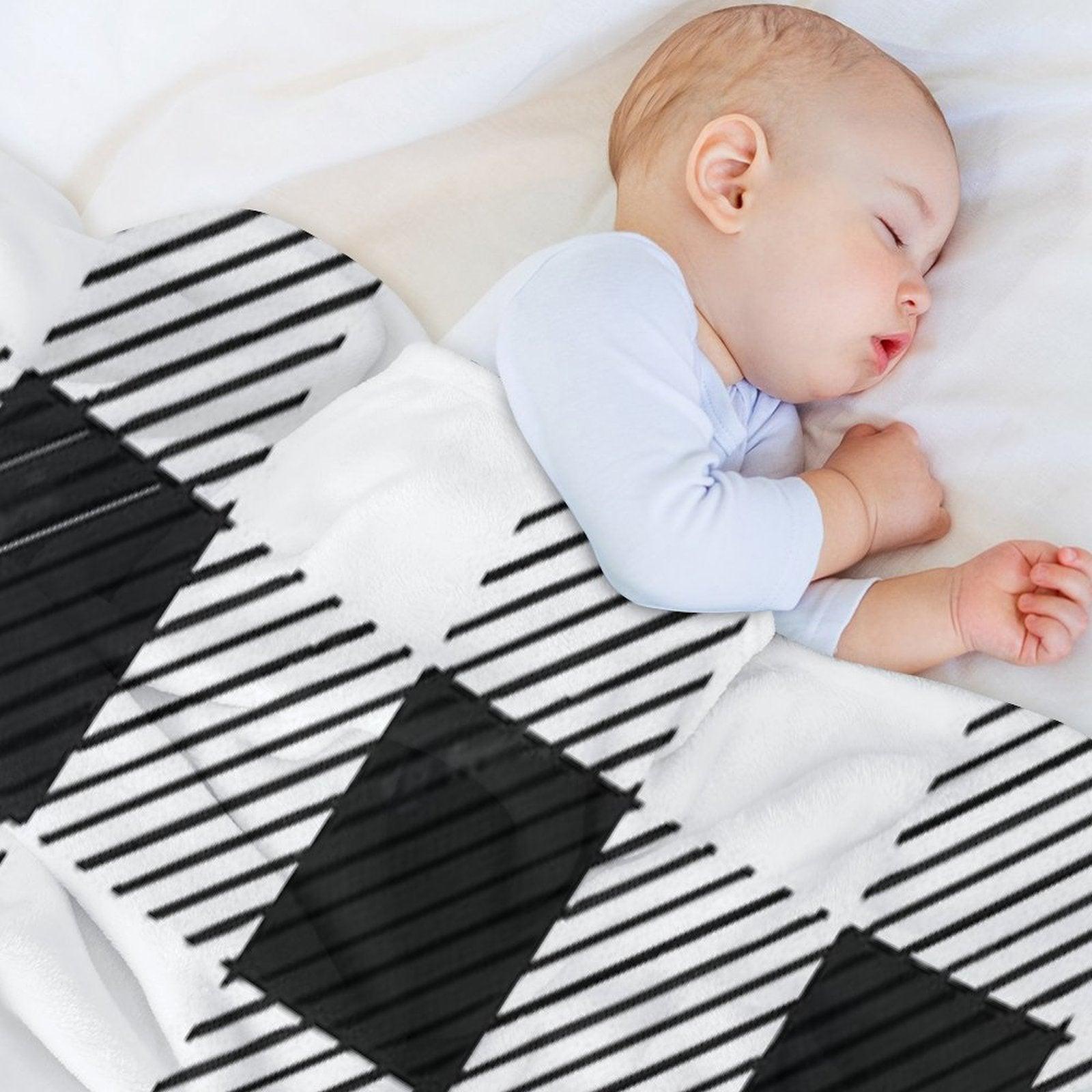 Checkerboard Fashion 2022 France Checkerboard Throw Blanket
