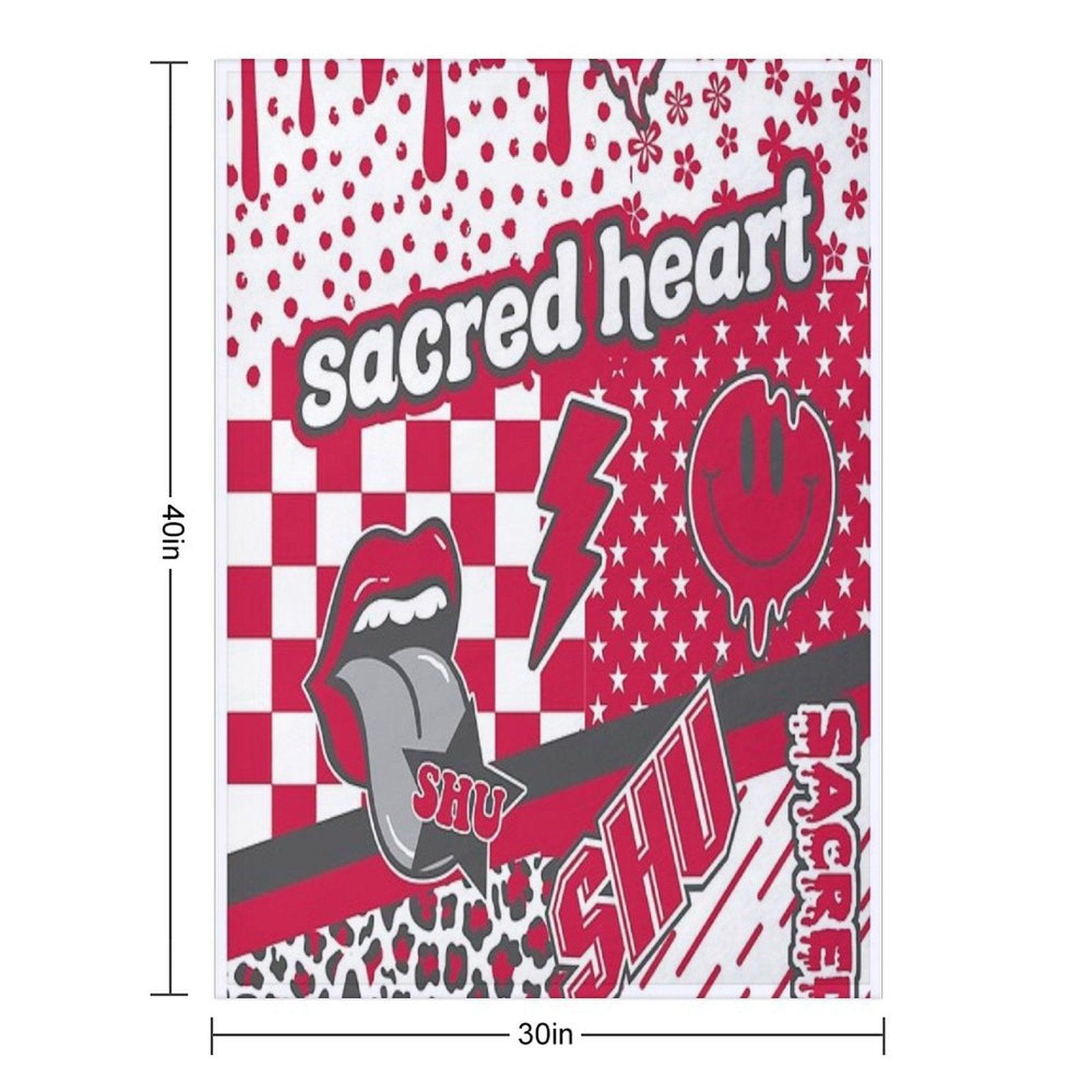 Sacred Heart Throw Blanket