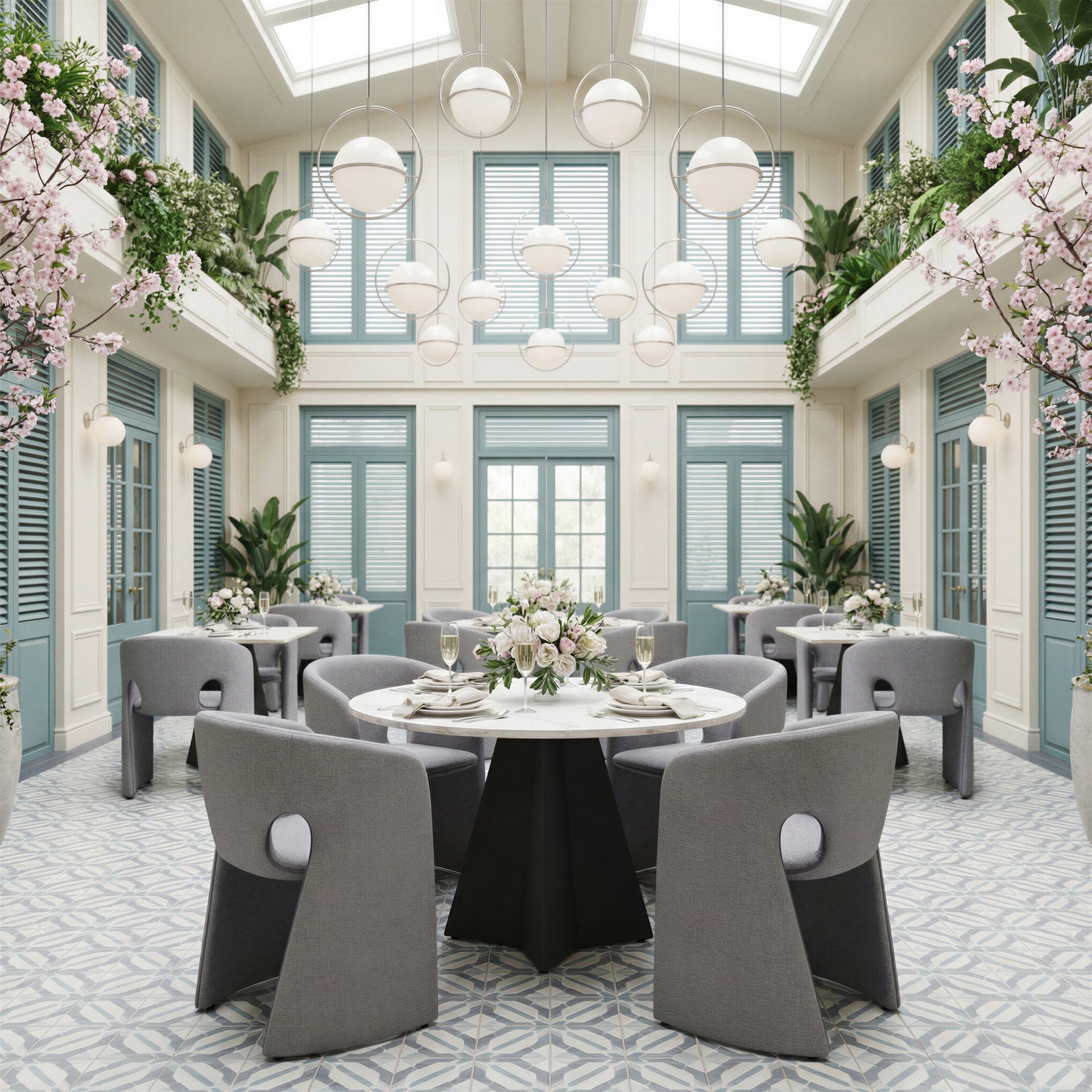 Rosyth Dining Chair Slate Gray