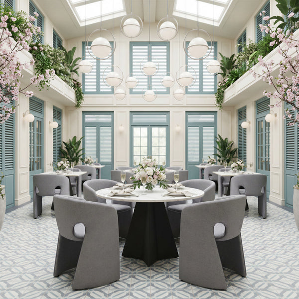 Rosyth Dining Chair Slate Gray