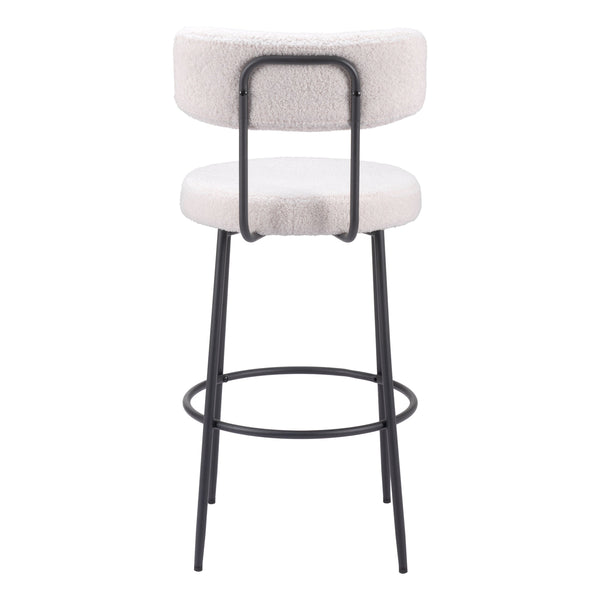 Blanca Barstool (Set of 2) Ivory