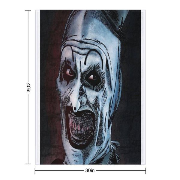 Art The Clown Durable Throw Blanket