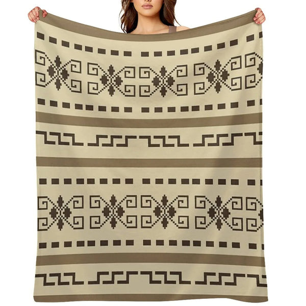 The Dude's Cardigan Pattern - The Big Lebowski Throw Blanket