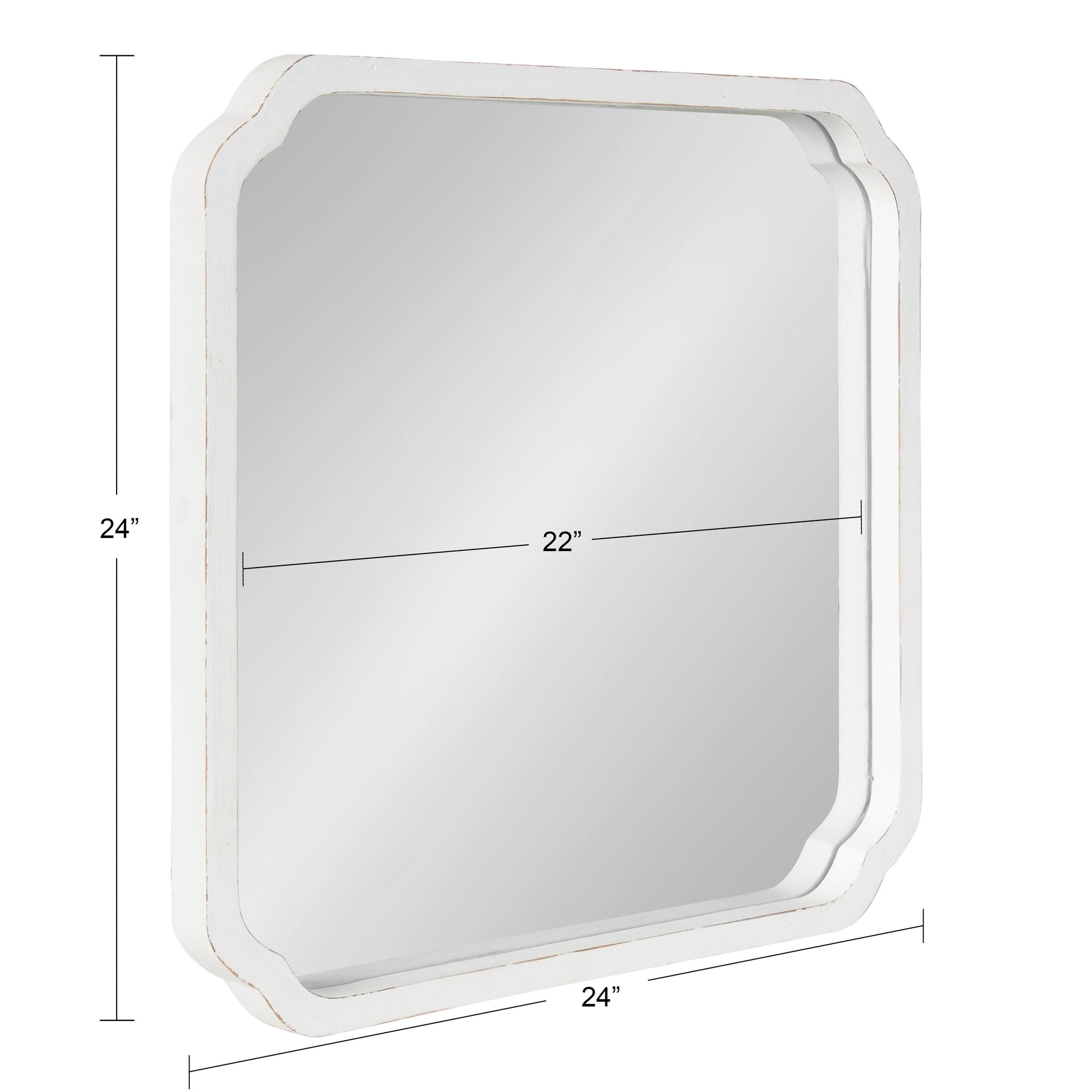 Marston Wood Framed Wall Mirror