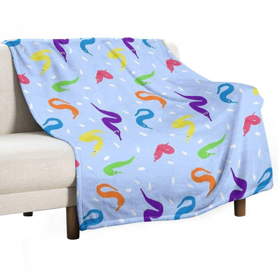 Worm on A String Babey! Throw Blanket