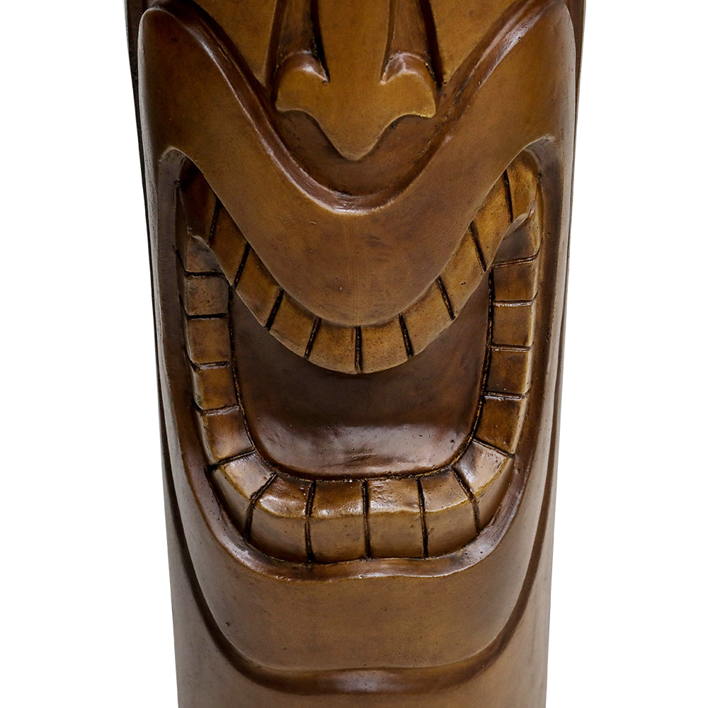 Concrete Tiki Statue Totem Column 35 Inch Tall