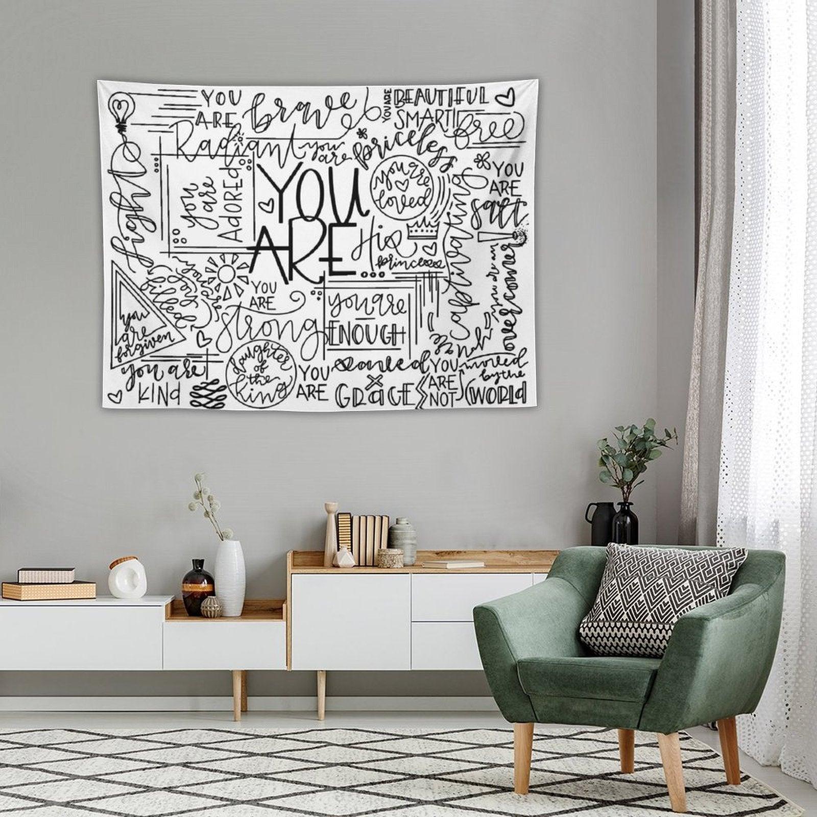 You Are Enough Tapestry