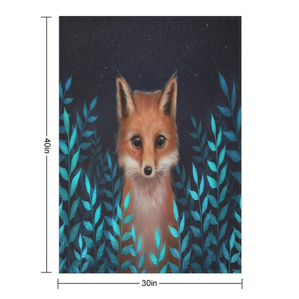 Fox Throw Blanket