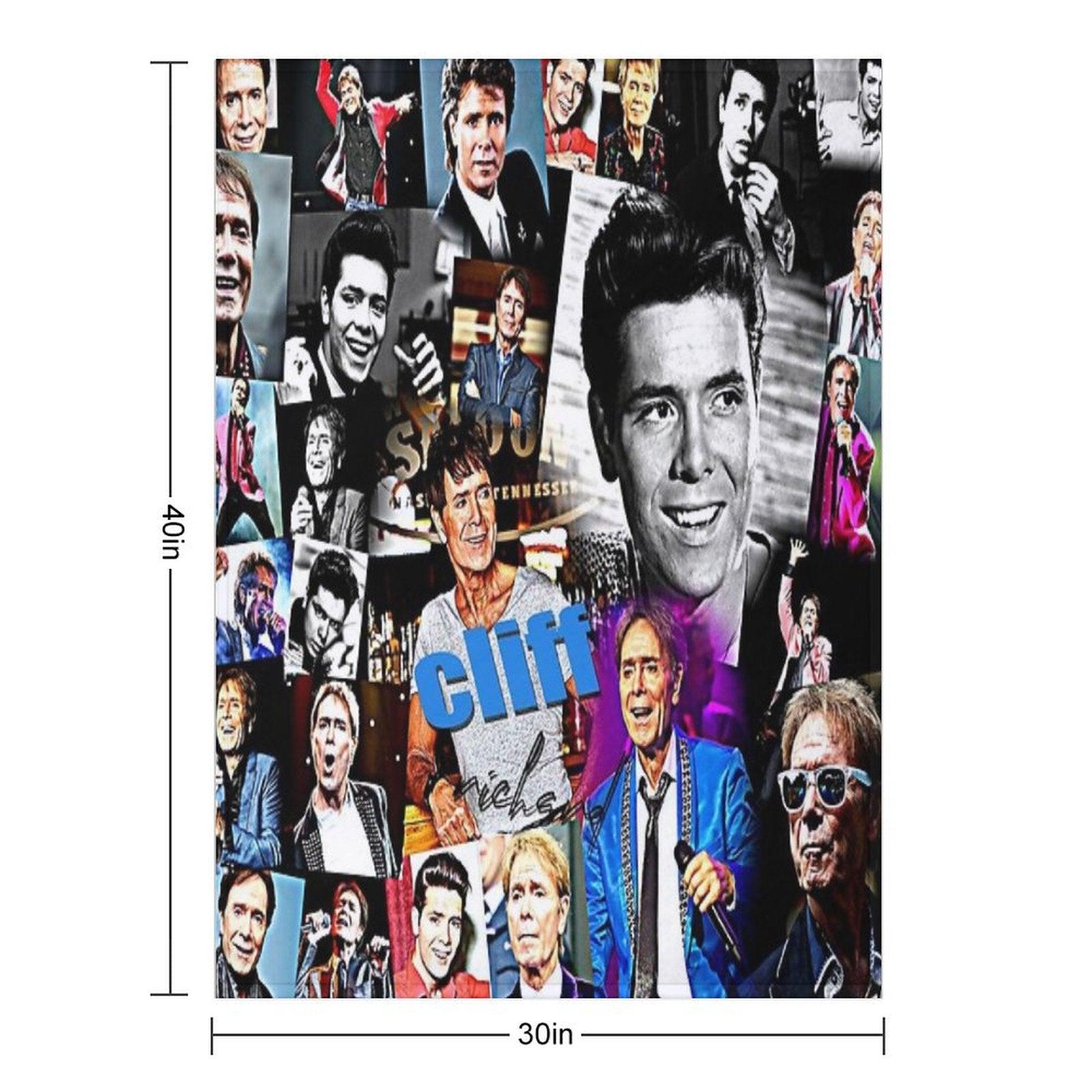 Cliff Richard Throw Blanket