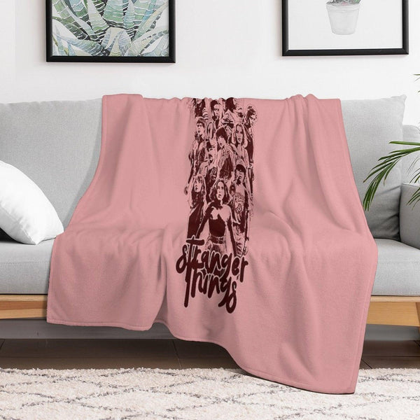 3 Times Stranger Throw Blanket