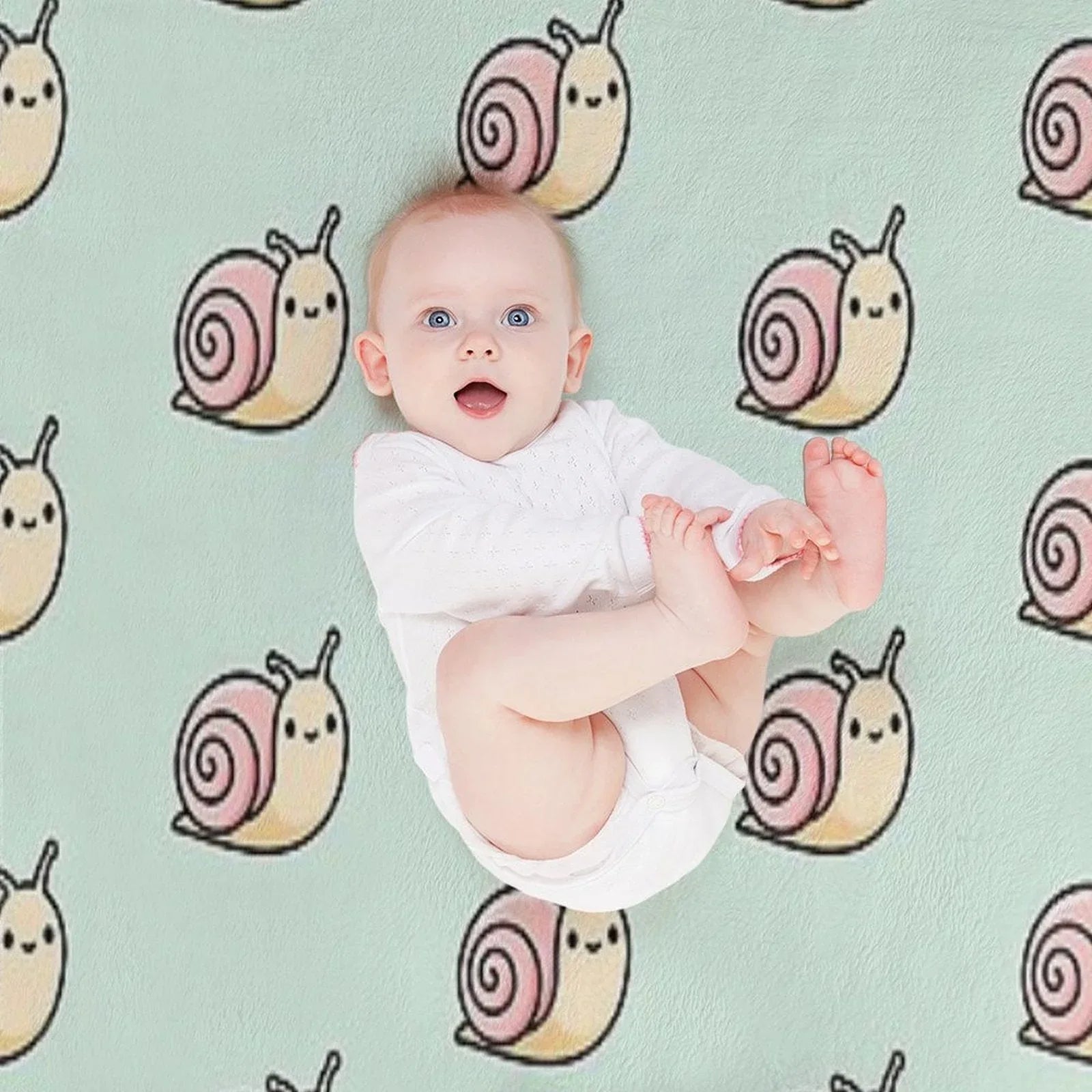 Snail Throw Blanket