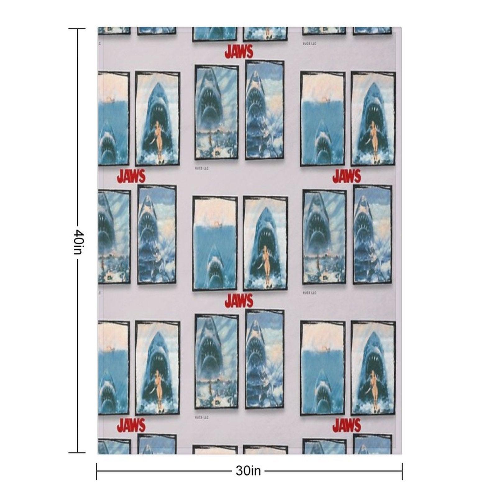 The Jaws Moments Throw Blanket