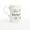 White 12oz Enamel Mug - White 10oz Porcelain Slim Mug | Coffee Mugs | Kitchen + Metal