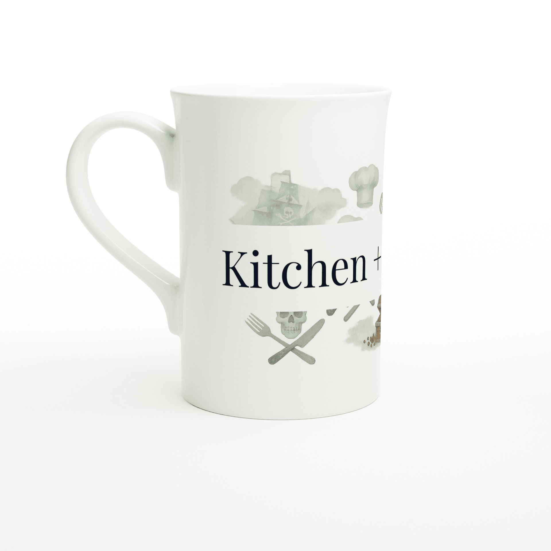 White 12oz Enamel Mug - White 10oz Porcelain Slim Mug | Coffee Mugs | Kitchen + Metal