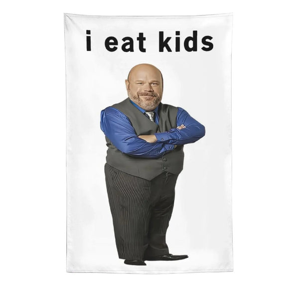 Bertram - I Eat Kids Tapestry