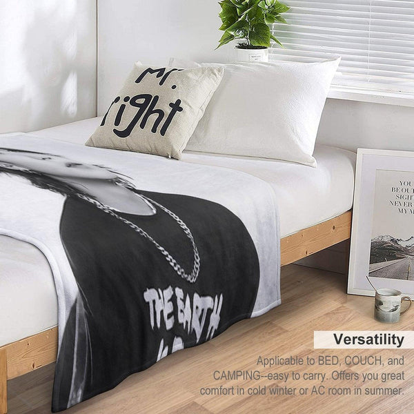 Yoongi Concert Throw Blanket